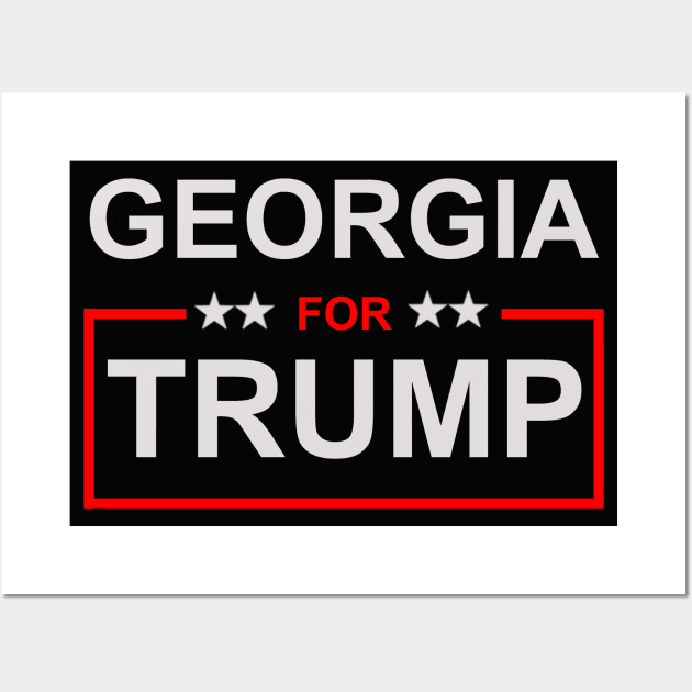 Georgia for Trump Wall Art by ESDesign